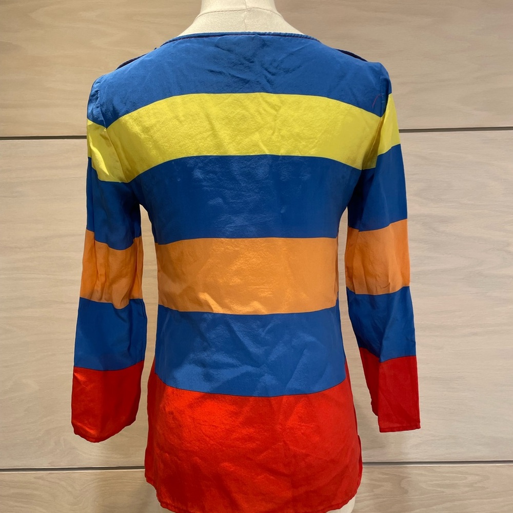 J. Crew Multicolor Striped Top - Picture 3 of 6